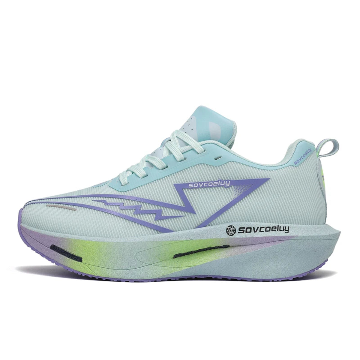 Carbon Plate Running Shoes Non-Slip Shock-Absorbing Fitness Sneakers for Men & Women — photo 6