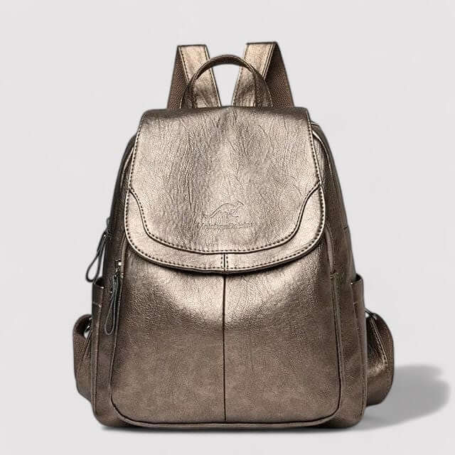 Women's Anti-Theft Leather Backpack for Travel & Daily Use — photo 8