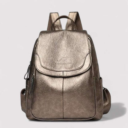 Women's Anti-Theft Leather Backpack for Travel & Daily Use — photo 8