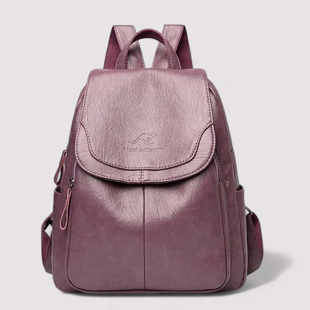 Women's Anti-Theft Leather Backpack for Travel & Daily Use — photo 10