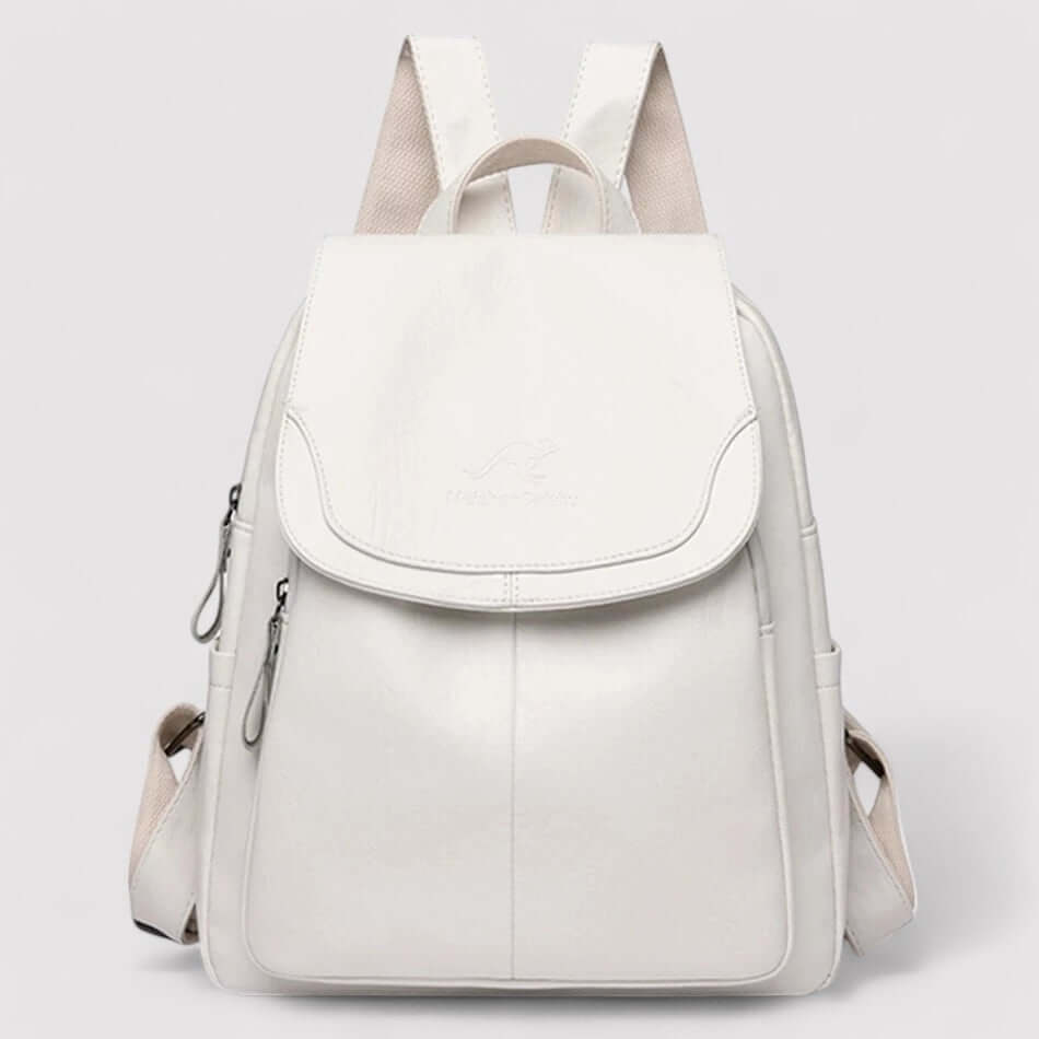 Women's Anti-Theft Leather Backpack for Travel & Daily Use — photo 11