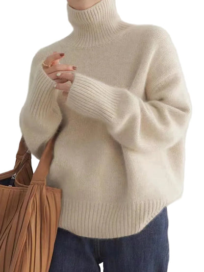 Women's Cashmere Turtleneck Jumper — photo 1