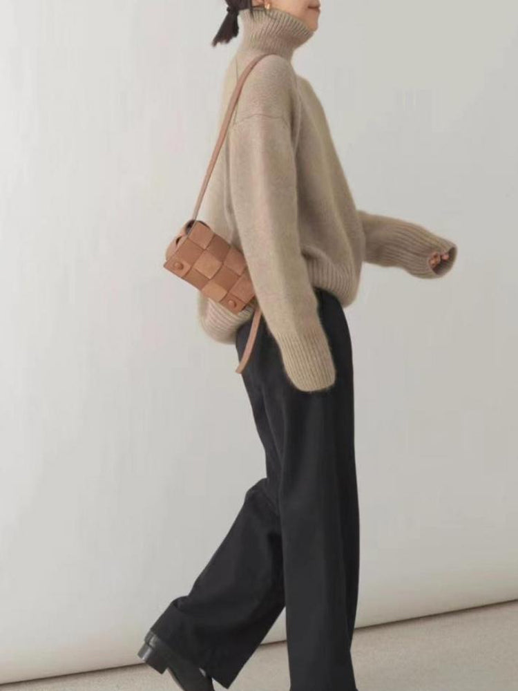 Women's Cashmere Turtleneck Jumper — photo 5