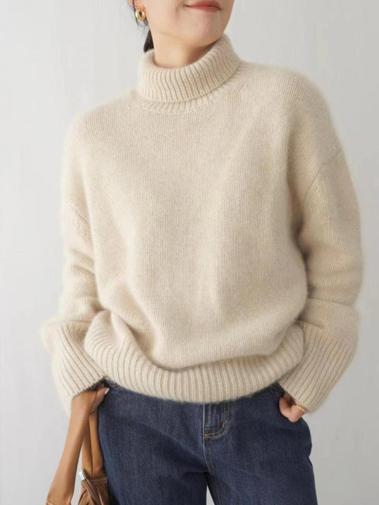 Women's Cashmere Turtleneck Jumper — photo 8