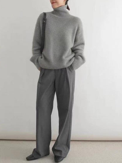 Women's Cashmere Turtleneck Jumper — photo 9