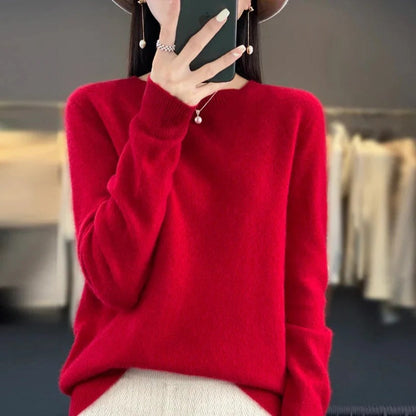 Women's Crewneck Cashmere Jumper - Pullover Style — photo 15