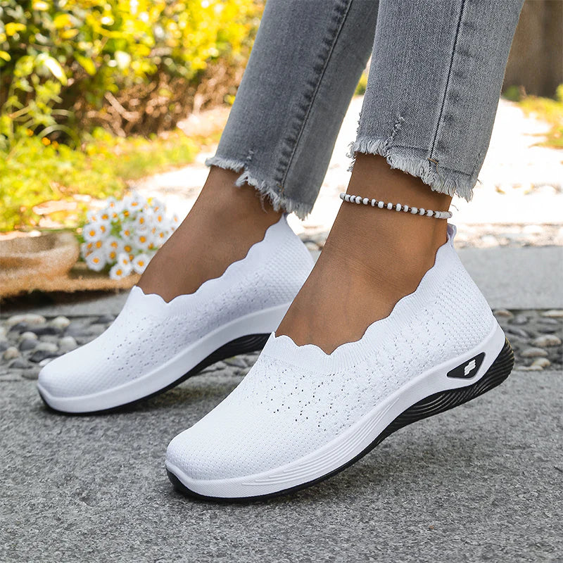 Cushioned Slip-On Walking Shoes for Women, Lightweight and Breathable — photo 21
