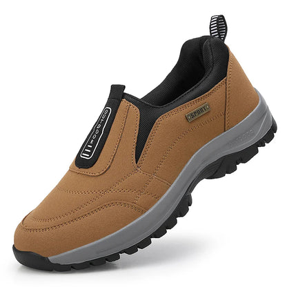 All-Day Comfort, Lace-Free Orthopedic Shoes Wide Toe Box, Non-Slip Grip