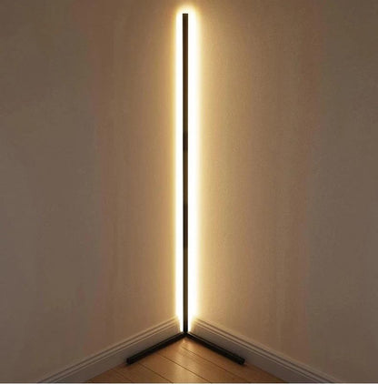 Nordic LED Floor Lamp with Remote, Dimmable RGB and Warm White, 142 cm — photo 12