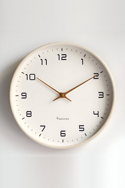 Wooden Frame Wall Clock with Silent Movement – No Ticking at Night — photo 8