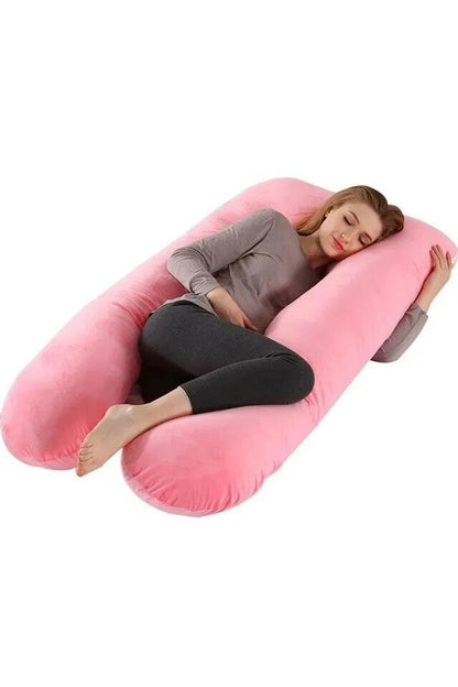 Body Pillow – Ergonomic Support, Removable Cover — photo 6