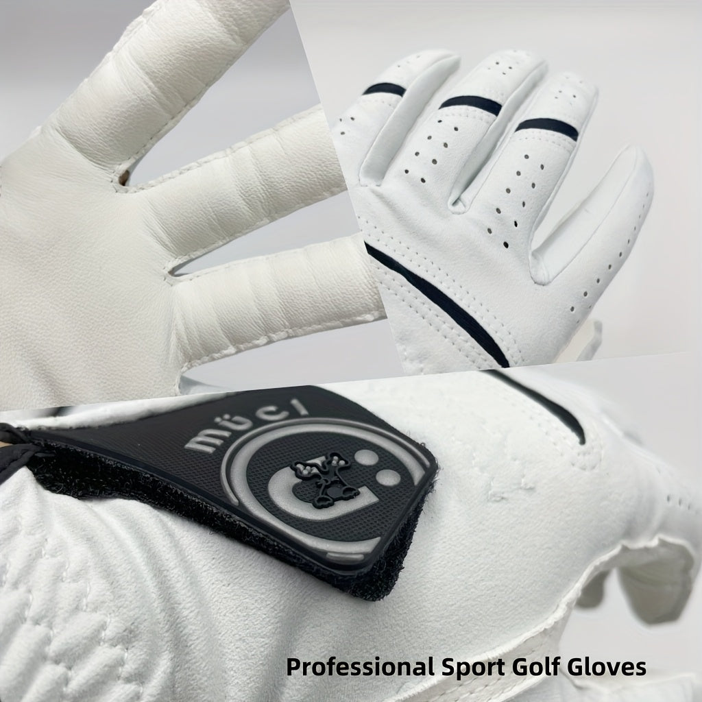 Left Hand Golf Glove in Soft Sheepskin Leather with Anti Slip Grip and Breathable Comfortable Fit — photo 13