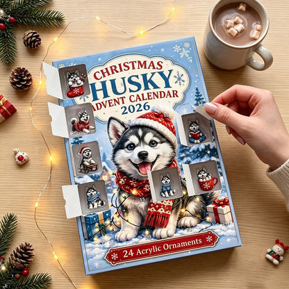 2026 Christmas Advent Calendar for Dogs - 24-Day Countdown with Husky Theme — photo 7
