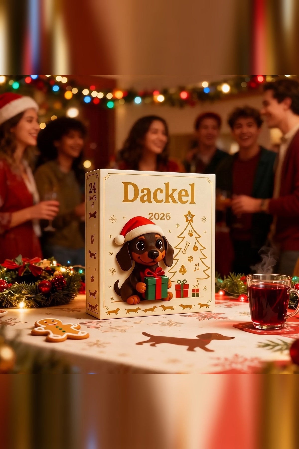 Dachshund Advent Calendar 2026 – 24 Acrylic Pendants for Dog Lovers — photo 4