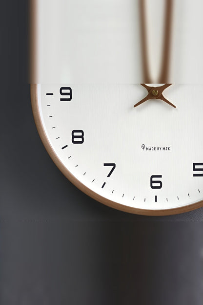 Wooden Frame Wall Clock with Silent Movement – No Ticking at Night — photo 7
