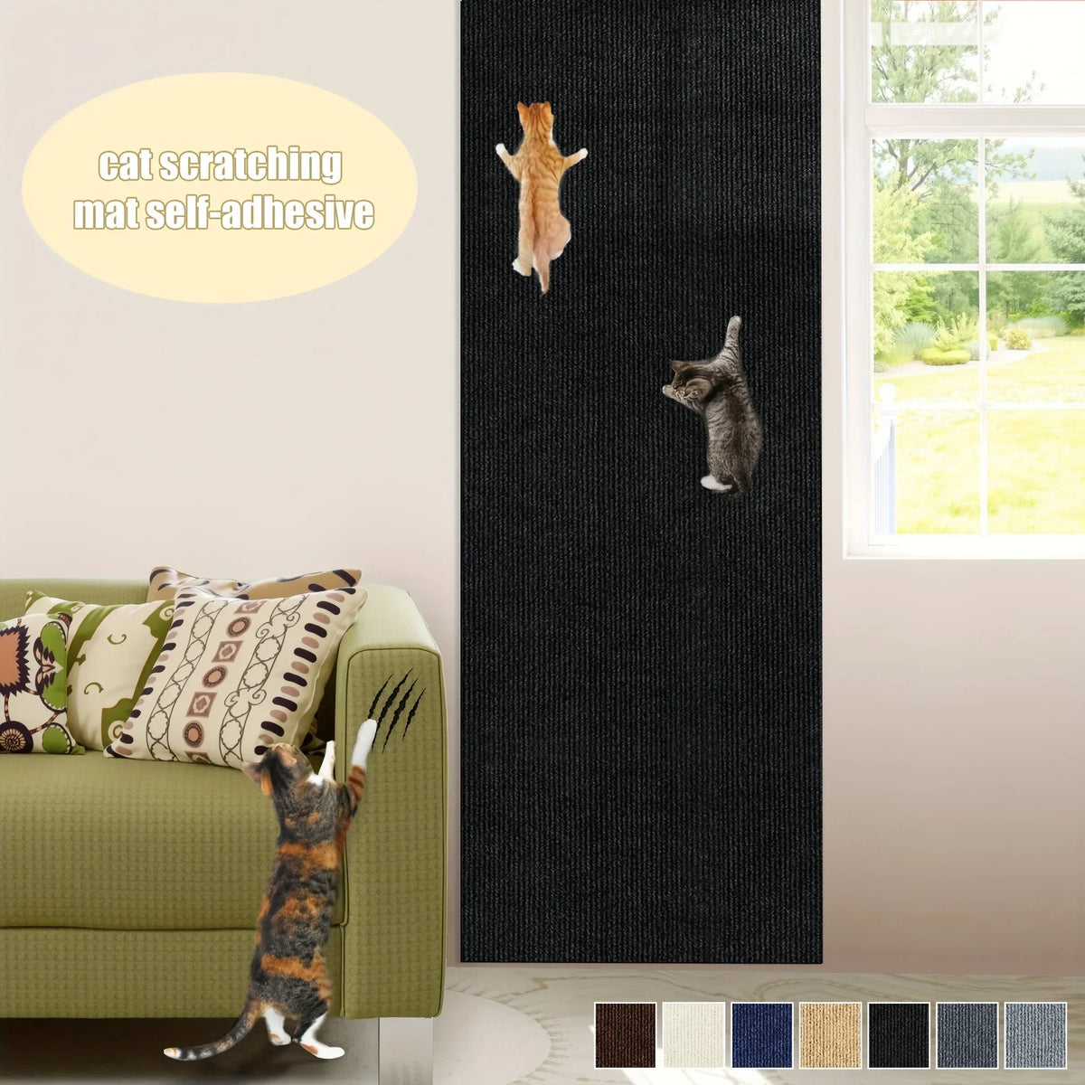Cat Scratching Wall Mat — photo 30