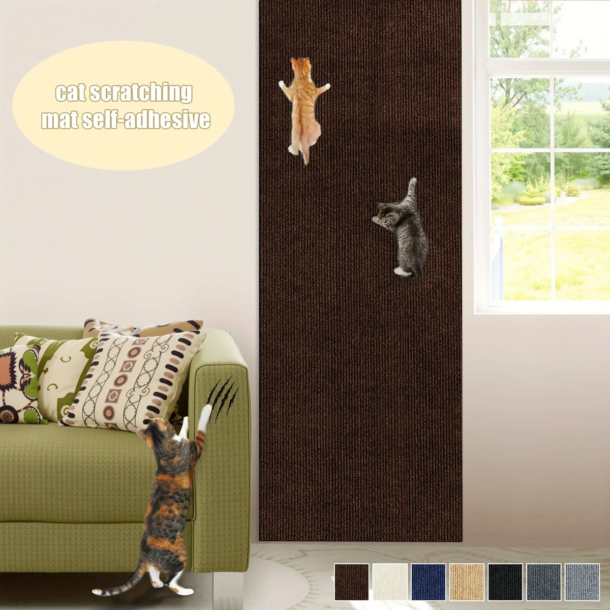 Cat Scratching Wall Mat — photo 21