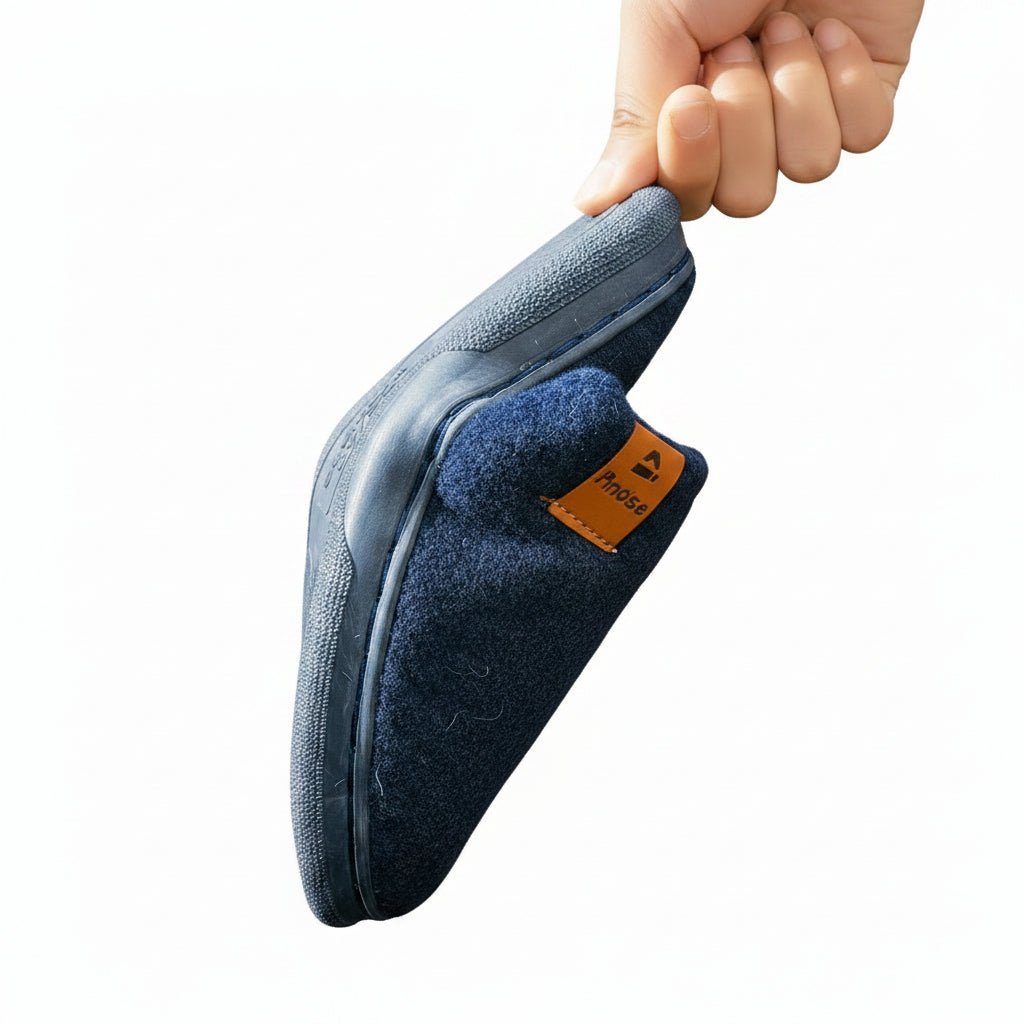 Orthopaedic Winter Unisex Slippers - Memory Foam Custom Comfort & Support — photo 7