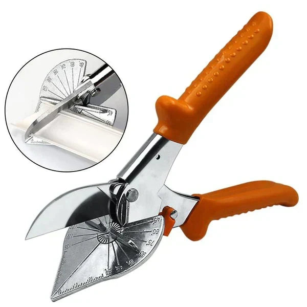 Multi-Angle Precision Craft Scissors, Stainless Steel Cutting Tool for Fabric and Paper — photo 7