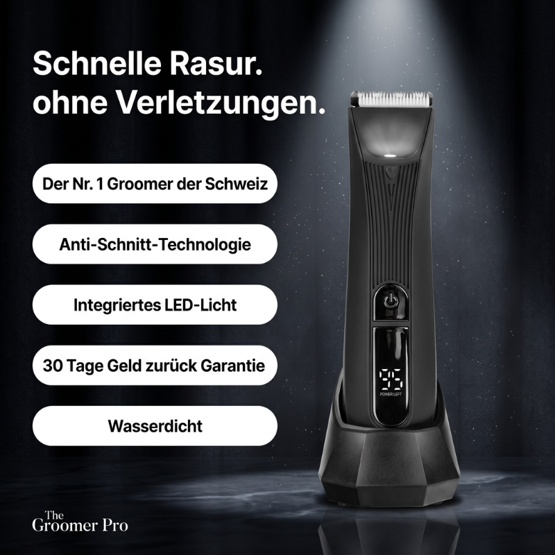 All-in-One Grooming Kit for Men – Cordless Beard Trimmer, Hair Clipper & Body Groomer, Rechargeable with Stainless Steel Blades — photo 3
