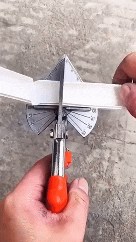 Multi-Angle Precision Craft Scissors, Stainless Steel Cutting Tool for Fabric and Paper — photo 8