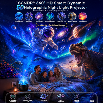 360° Dynamic Galaxy Sky Projector Night Light with Gooseneck and USB Power — photo 15