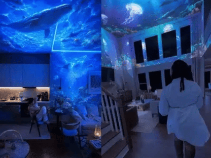 360° Dynamic Galaxy Sky Projector Night Light with Gooseneck and USB Power — photo 19