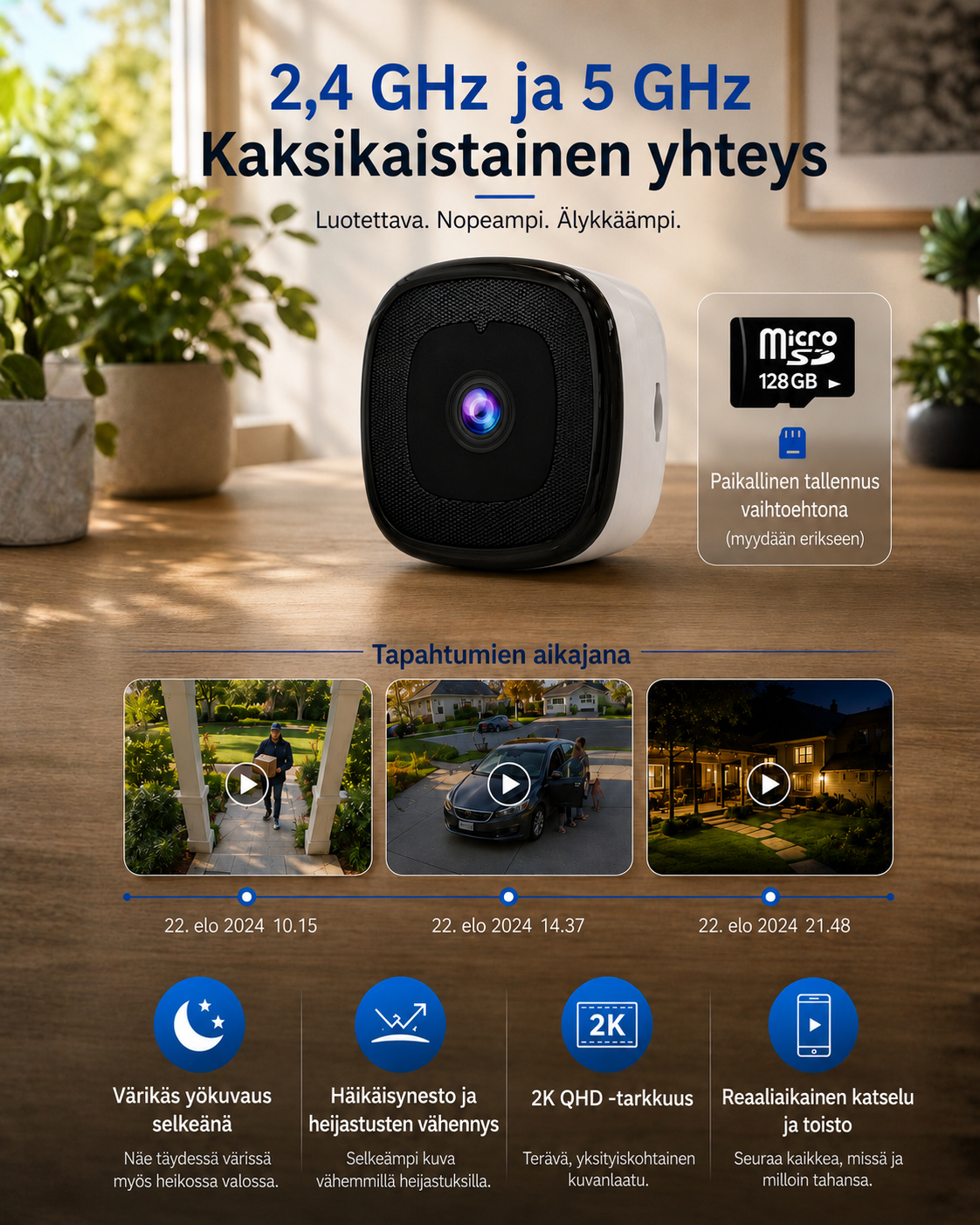 Window Security Camera – Indoor Window Mount Camera 2K with Colour Night Vision, Motion Alerts & SD Storage, No Drilling — photo 10