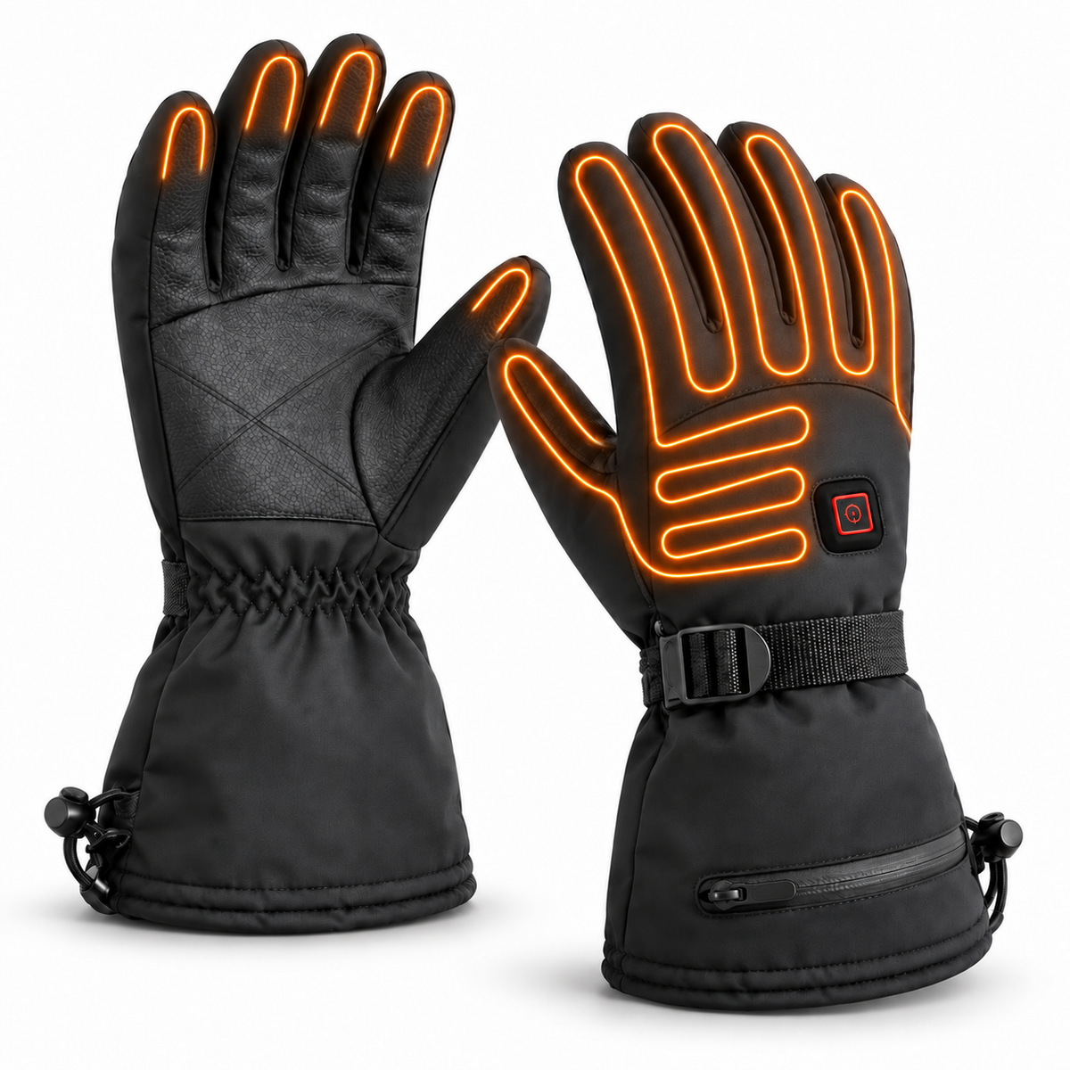 Rechargeable Heated Gloves – 3 Heat Settings — photo 1