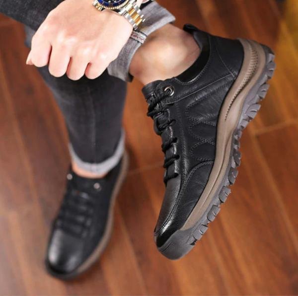 Waterproof Orthopedic Leather Support Shoes — photo 3