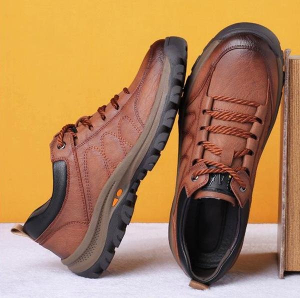 Waterproof Orthopedic Leather Support Shoes — photo 5