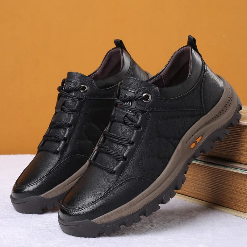 Waterproof Orthopedic Leather Support Shoes — photo 1