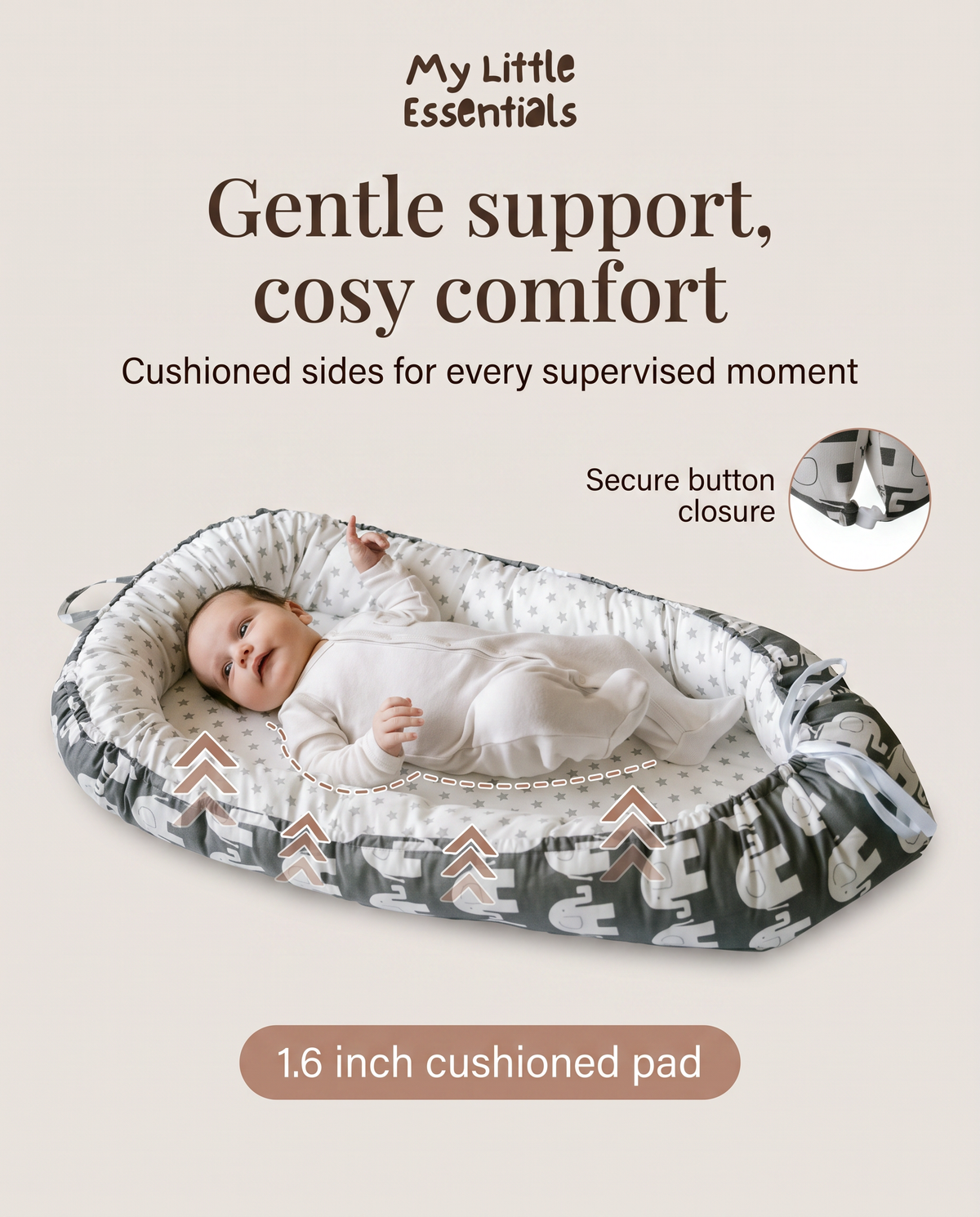 My Little Essentials™ CozyNest Lounger — photo 19