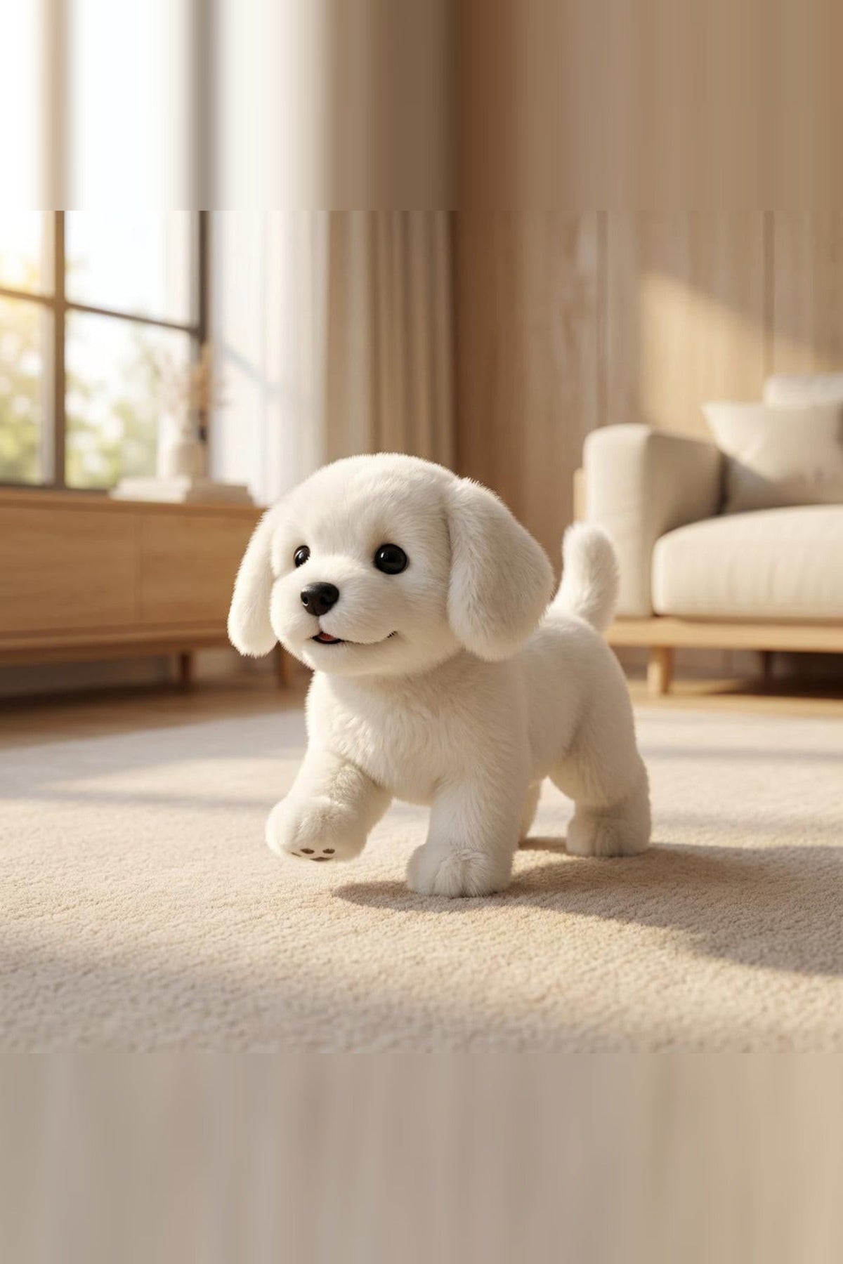 Walking and Barking Plush Dog – Responds to Touch — photo 4
