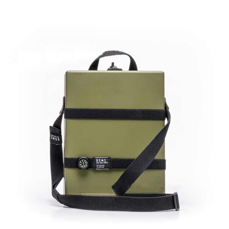 Writers Messenger Box | Walnut Briefcase-Style & Pen Loops | A5 — photo 11