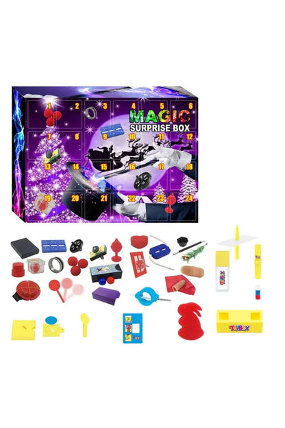 Magic Tricks Advent Calendar – 24 Daily Surprises, Cardboard Construction, Ages 8+ — photo 1