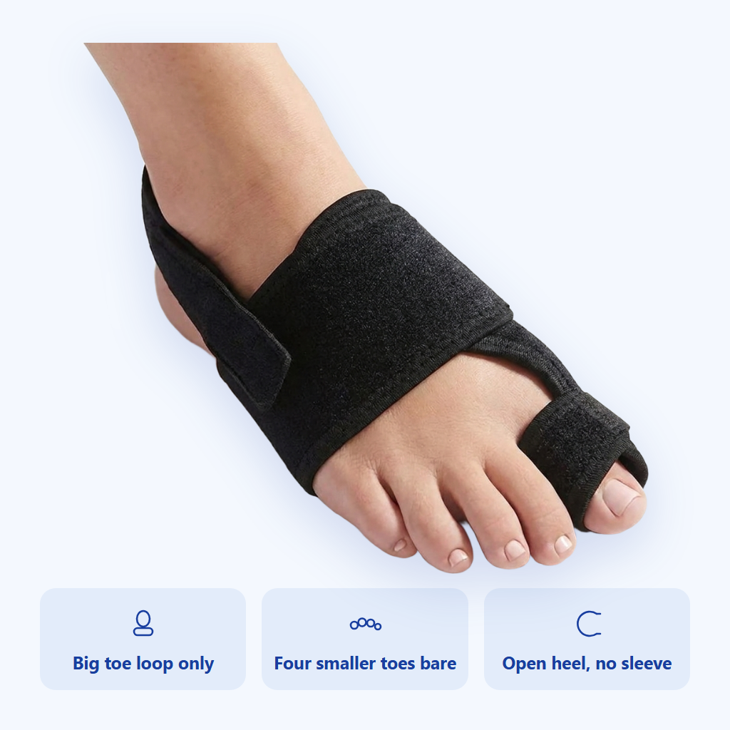 Big Toe Support Wrap - Soft Neoprene Pair for Both Feet — photo 5