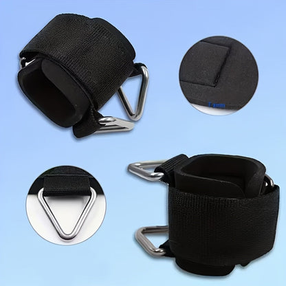 Adjustable Anti Slip Weight Lifting Wrist Straps in Durable Nylon for Deadlifts, Rows and Pull Ups — photo 6