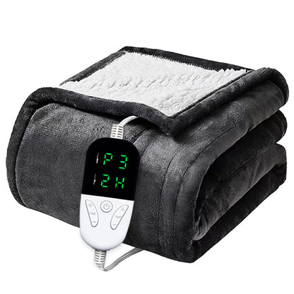 Electric Heated Blanket with Digital Controller for Bedroom — photo 2