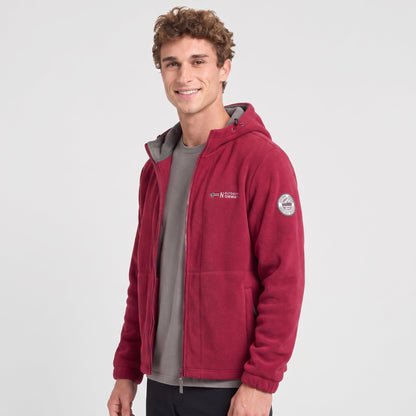 Men's Windproof Hooded Fleece Jacket for Walking & Hiking — photo 22