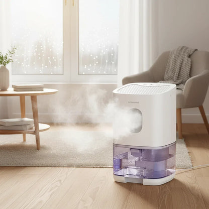 Compact Portable Home Dehumidifier with Quiet Operation & EU/US Plug Options Included — photo 5