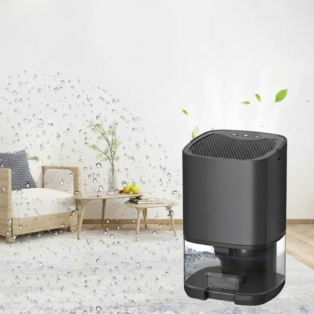 Compact Portable Home Dehumidifier with Quiet Operation & EU/US Plug Options Included — photo 8