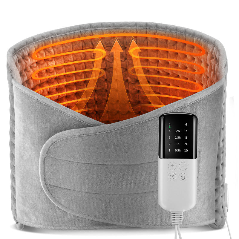 Electric Heating Pad Belt with 10 Heat Settings and Pocket — photo 3