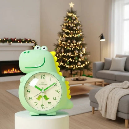 Dinosaur Alarm Clock with Analog Face and Gentle Wake-Up Light — photo 3