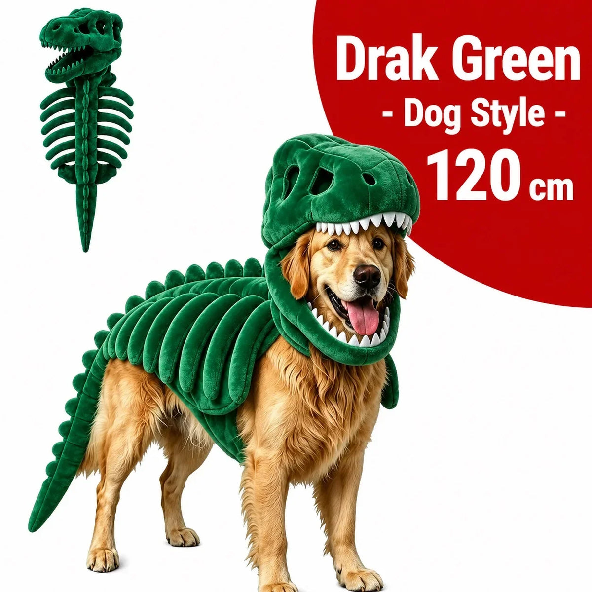 Dinosaur Skeleton Pet Costume — photo 27
