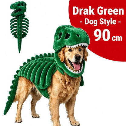 Dinosaur Skeleton Pet Costume — photo 26