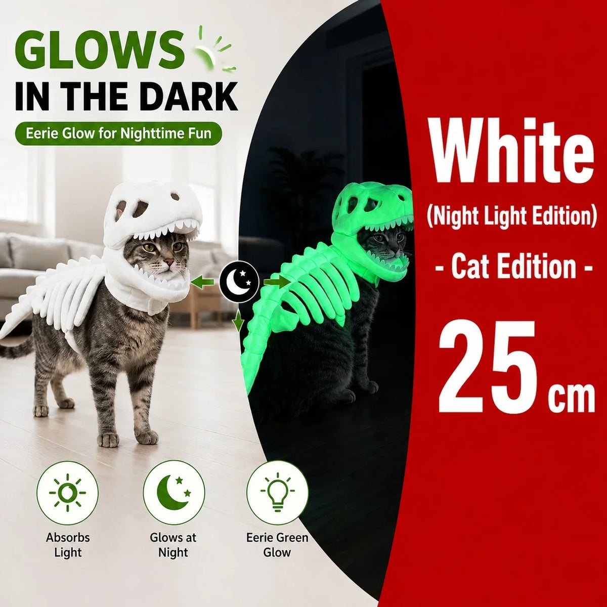 Dinosaur Skeleton Pet Costume — photo 13