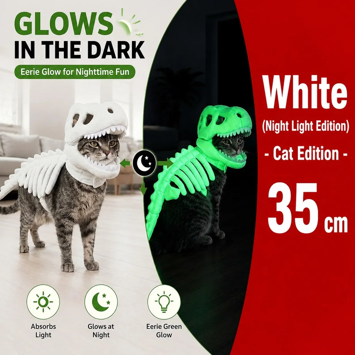 Dinosaur Skeleton Pet Costume — photo 14