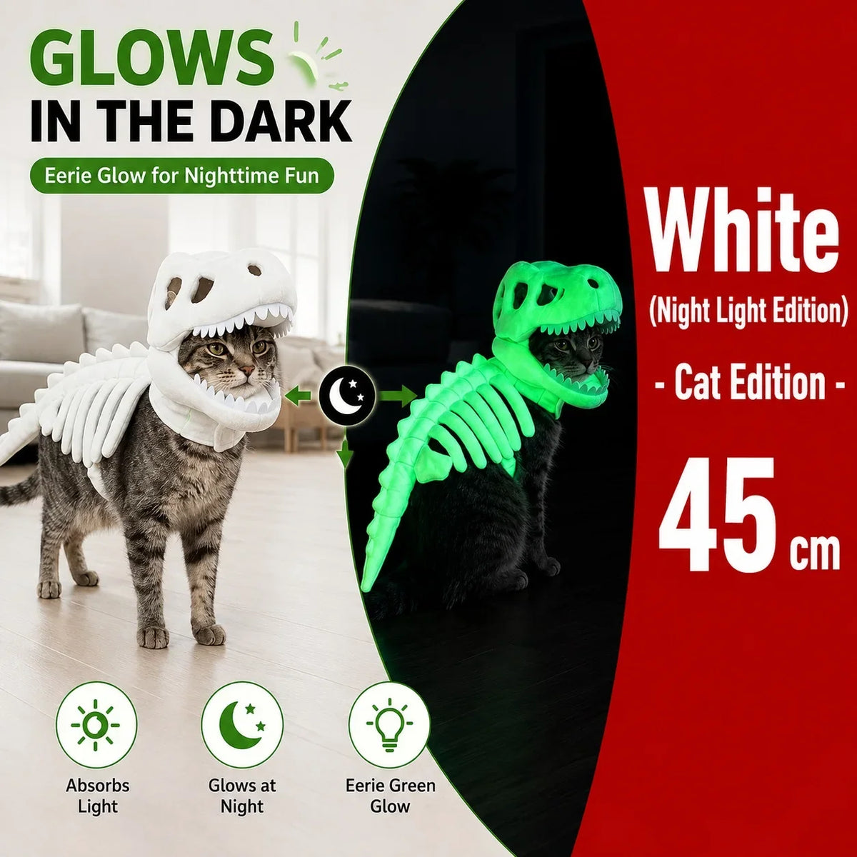 Dinosaur Skeleton Pet Costume — photo 15