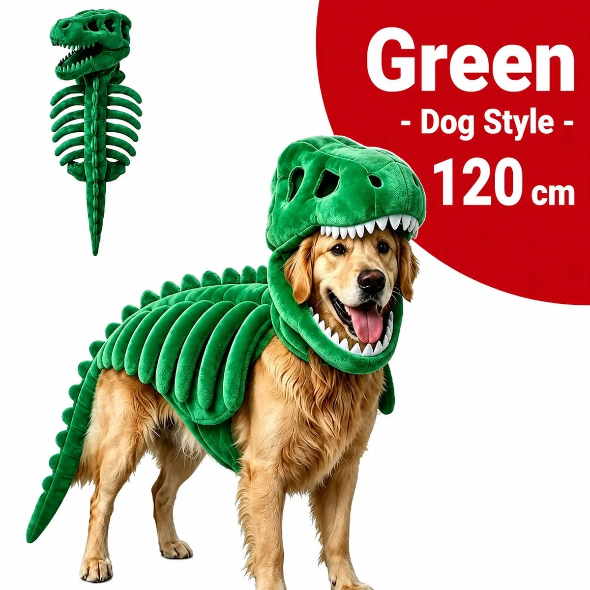 Dinosaur Skeleton Pet Costume — photo 31